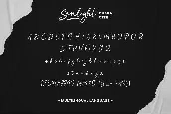 Demo Sonlight font