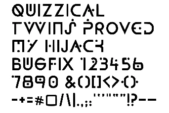 FoundationOne font