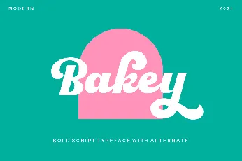 Bakey font