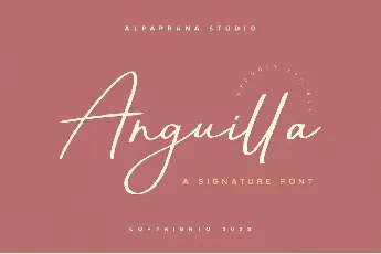 Anguilla font