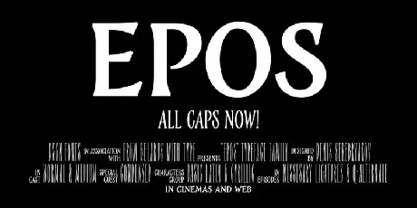 Epos font