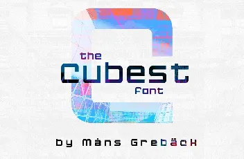 Cubest font