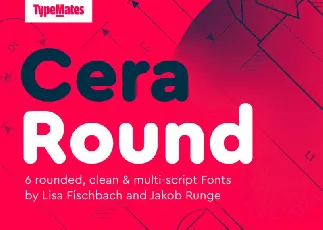 Cera Round Pro Family font