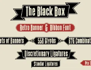 The Black Box font