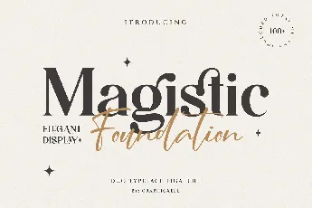 Magistic Duo font