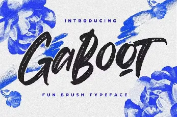 Gaboot font