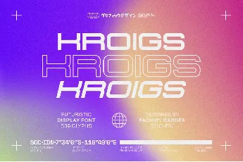 KROIGS font