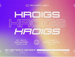 KROIGS font