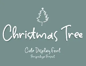 Christmas Tree font