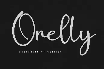 Orelly font