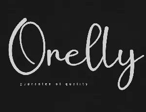 Orelly font