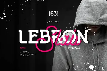 Lebron Slab font