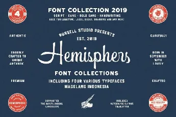 Hemisphers Script font