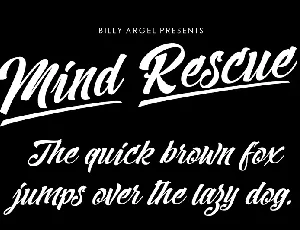 Mind Rescue Free Download font