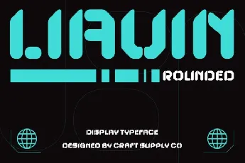 Liavin Rounded font