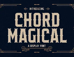 Chord Magical font