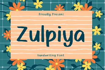 Zulpiya font