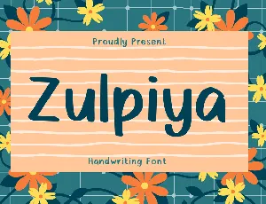 Zulpiya font