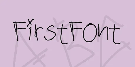 FirstFont