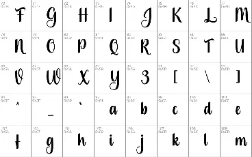 Amelyan font