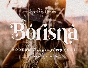 Borisna font