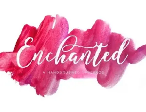 Enchanted Script font