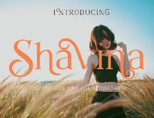 Shavina Serif font