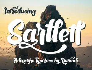 Sarllett Script font