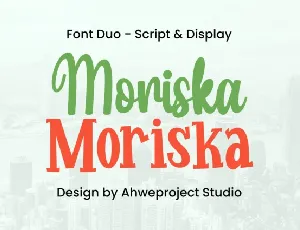 Moriska font