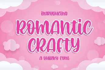 Romantic Crafty Quirky font