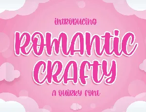 Romantic Crafty Quirky font