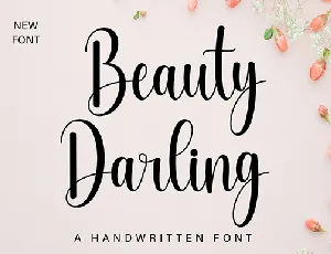 Beauty Darling font