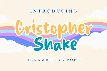 Cristopher Shake font