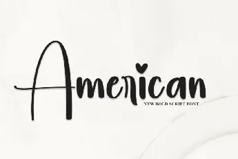 American Script font