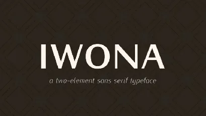 Iwona Family font