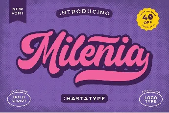 Milenia font