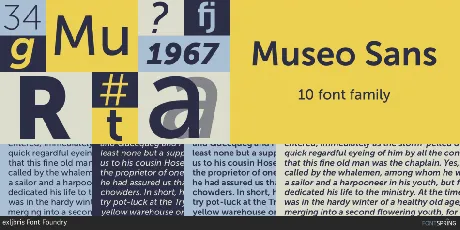 Museo Sans Family font