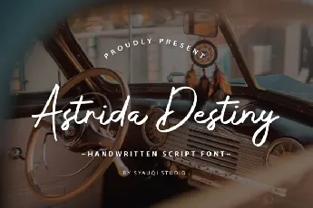 Astrida Destiny font