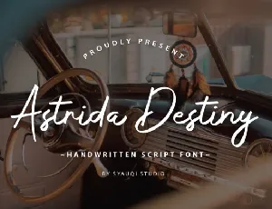 Astrida Destiny font