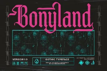 Bonyland font