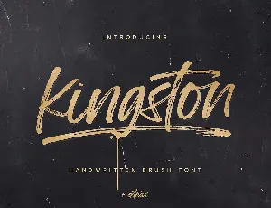 Kingston font