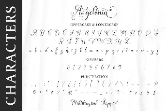 Angelonia font