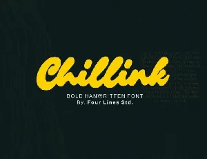 Chillink font