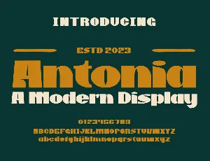 Antoina font