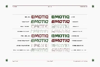 EMOTIQ font