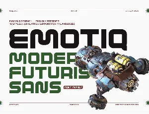 EMOTIQ font