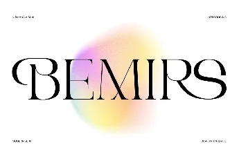 Bemirs font