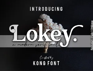 Lokey font