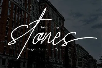 Stones font