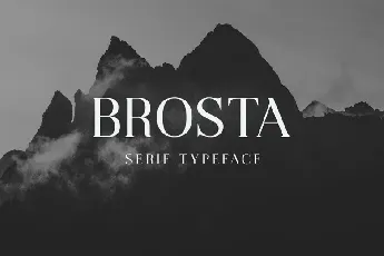 Brosta font